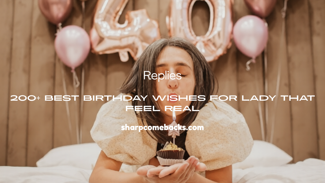 Birthday Wishes for Lady