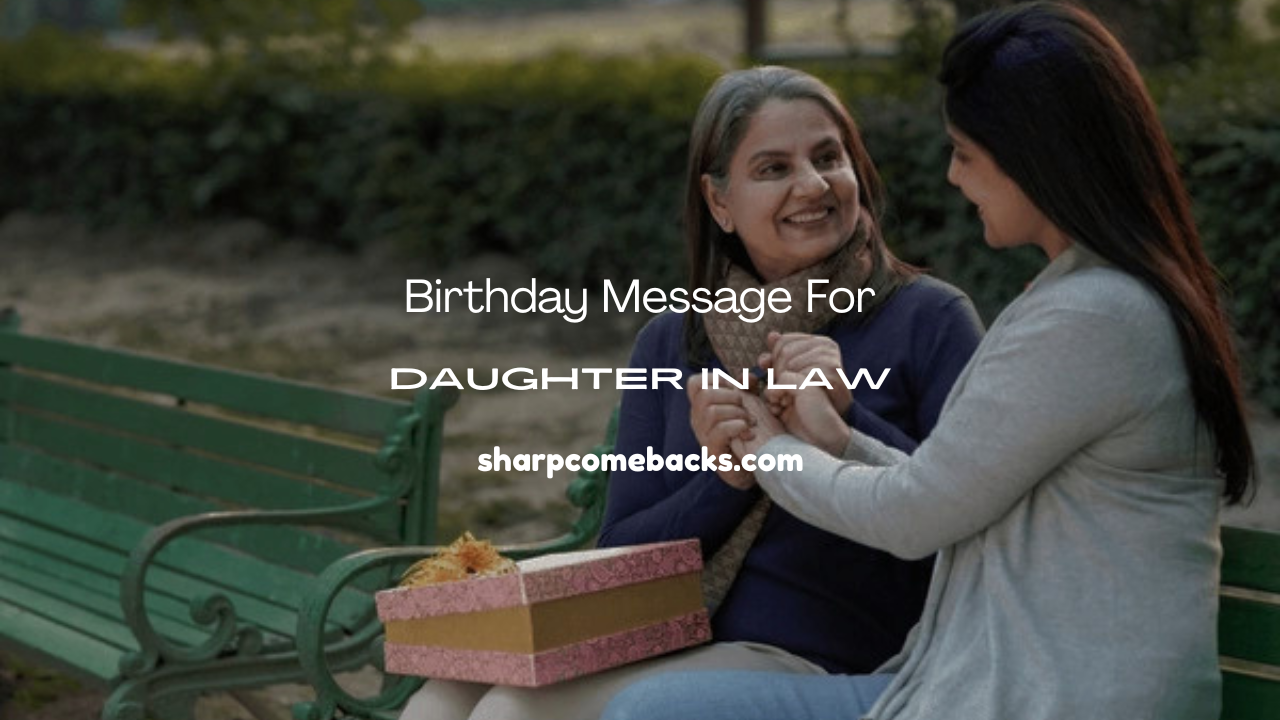 Birthday Messages for Daughter in Law