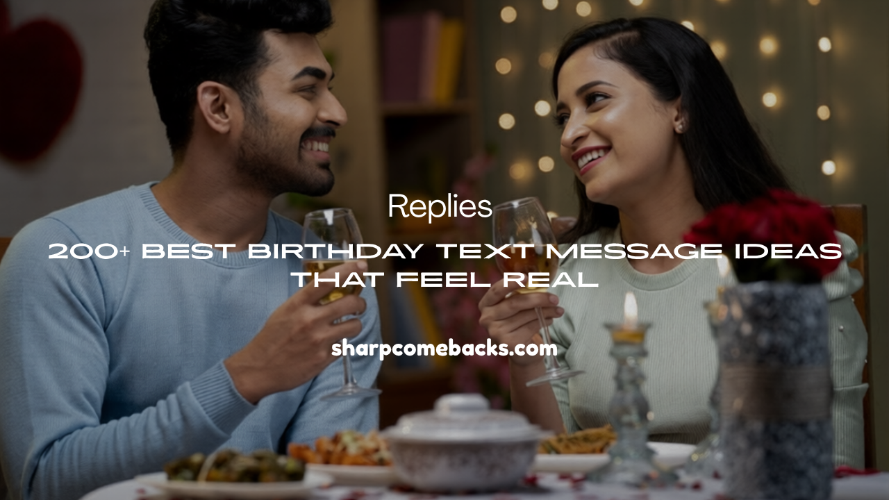 Birthday Text Message Ideas