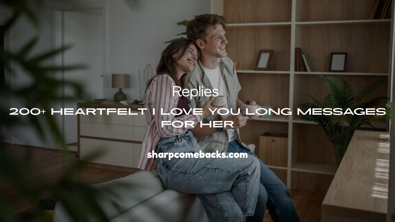I Love You Long Messages for Her