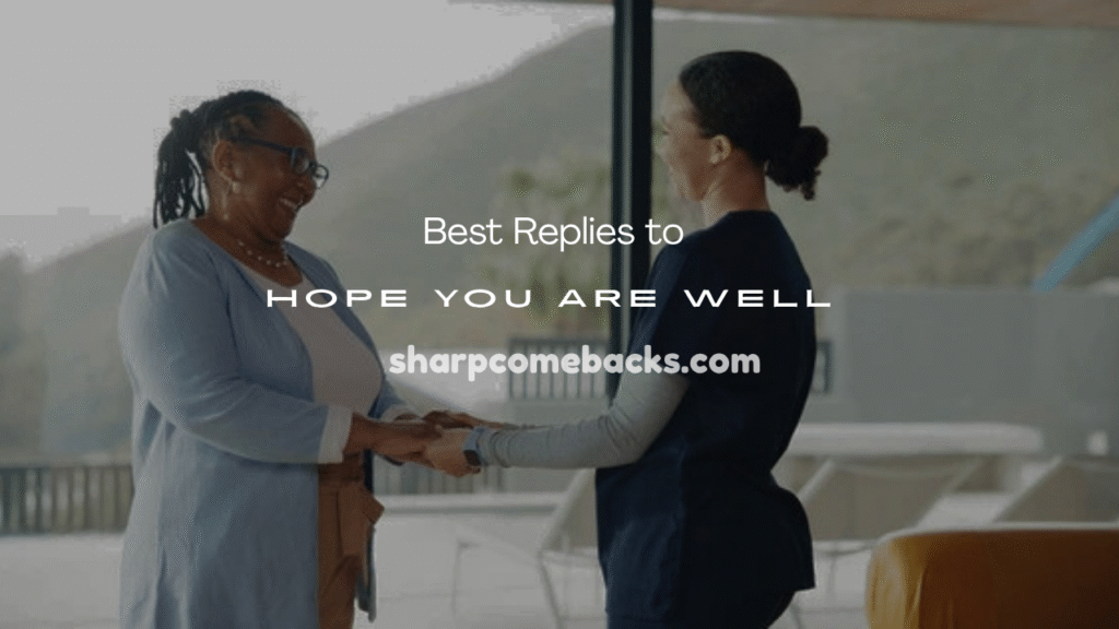 Hope You Are Well